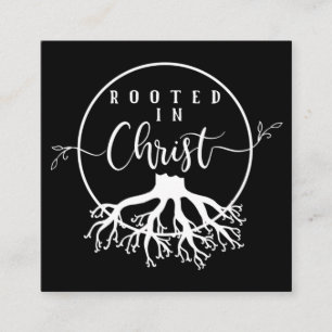 Rooted in Christ Enclosure Card
