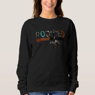 Rooted In Christ For Blessed Texas Mum Western Chr Sweatshirt