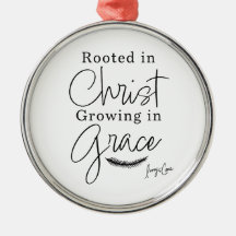 Rooted in Christ Growing in Grace Round Christmas