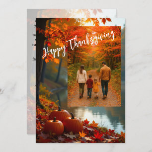 Rooted in Grace: A Thanksgiving Blessing Holiday Card