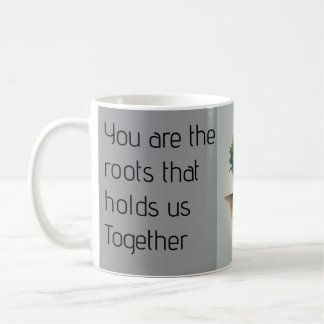 Rooted in love coffee mug
