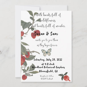 Rooted in Love Collection Wedding Invitation