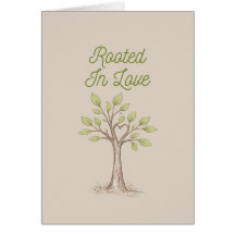Rooted In Love Romantic Card for Partner