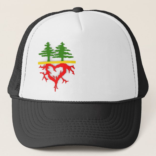 Rooted In Love Trucker Hat (Front)
