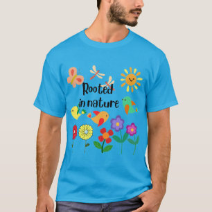 "Rooted in Nature" Eco-Inspired Graphic T-Shirt