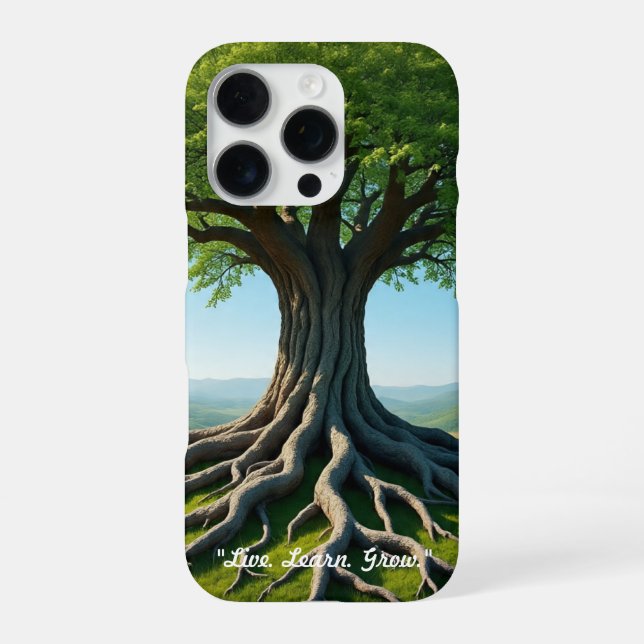 "Rooted In Strength" iPhone Case (Back)