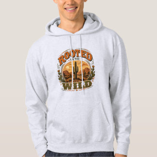Rooted in the Wild Cactus Hoodie
