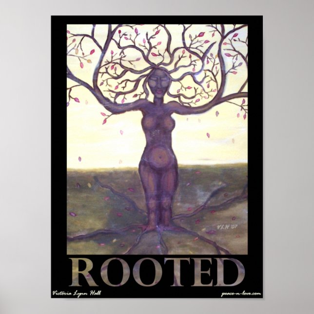 Rooted Tree Goddess Poster (Front)