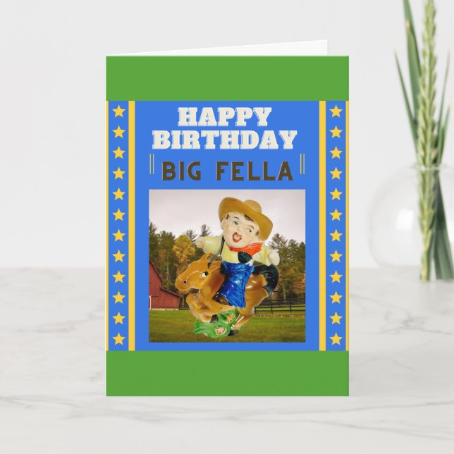 Rootin' Tootin' Birthday! Card (Front)