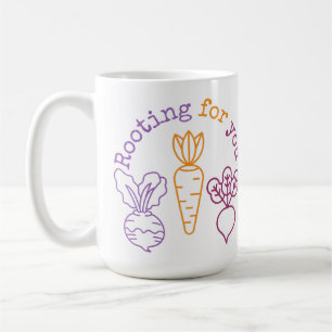 Rooting for you coffee mug