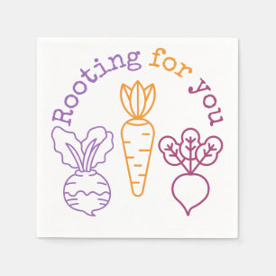 Rooting for you napkin