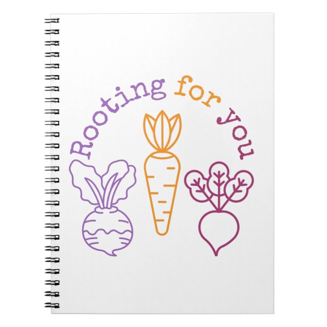 Rooting for you   notebook (Front)