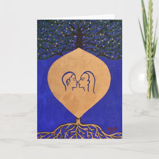 "Roots of Love" Greeting Card (Front)