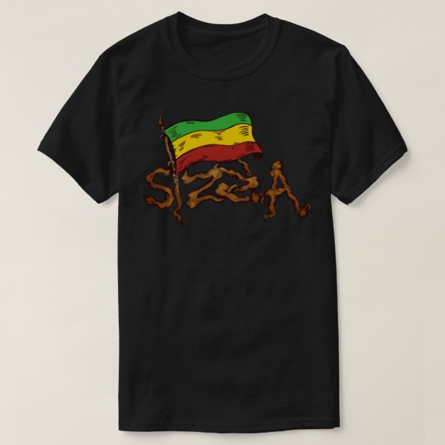 Roots Of Sizzla T-Shirt  (Design Front)