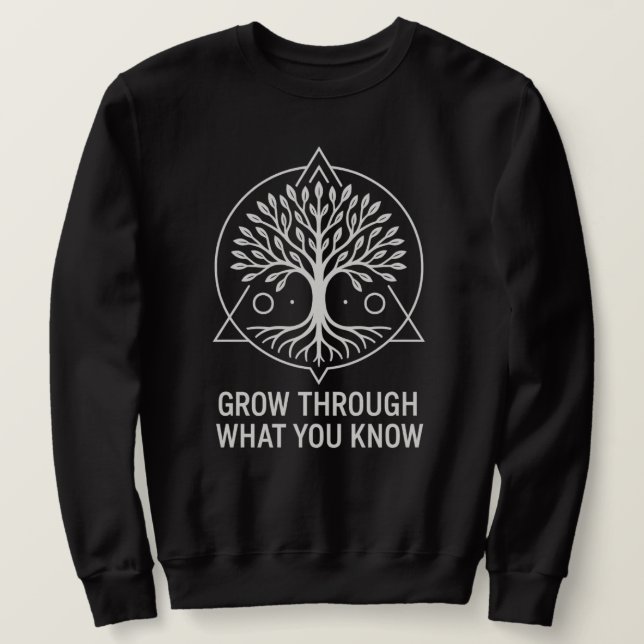 Roots of Wisdom Sweatshirt (Design Front)