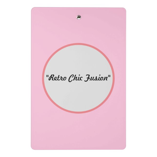 "Roots Reimagined" Mini Clipboard (Back)