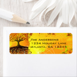 Roots Return Address Labels