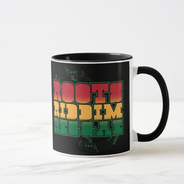 Roots Riddim Reggae Mug (Right)