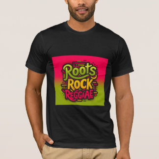 Roots Rock Reggae Men's T-Shirt – Black