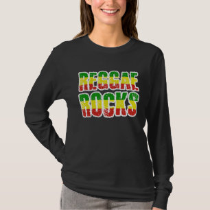 Roots Rock Reggae Music Jamaica Souvenir Rasta Roo T-Shirt