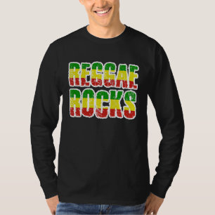 Roots Rock Reggae Music Jamaica Souvenir Rasta Roo T-Shirt