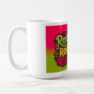 Roots Rock Reggae white coffee mug