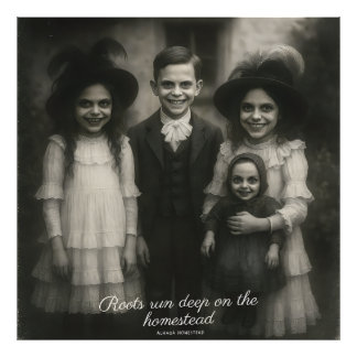 Roots run deep photo print