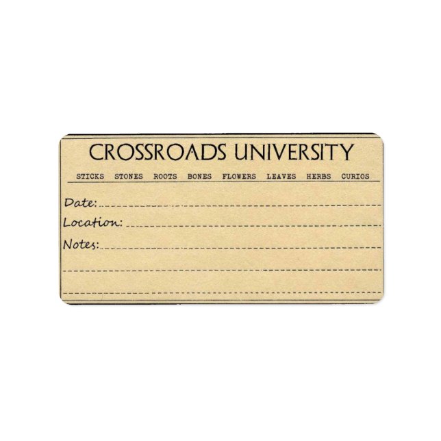 Rootwork Label (Front)