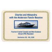 Rope Border with Cruise Ship Stateroom Door Marker