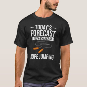 Rope Jumping Skipping Rope Jump Mat Workout Exerci T-Shirt