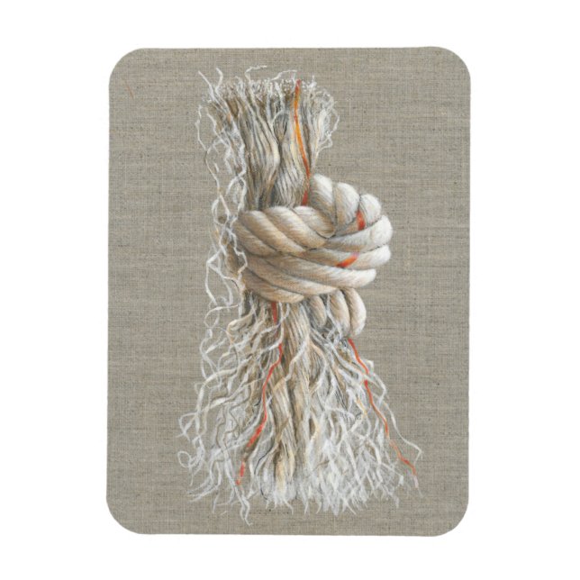 Rope Knot Magnet (Vertical)