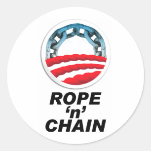 Rope 'n' Chain Classic Round Sticker