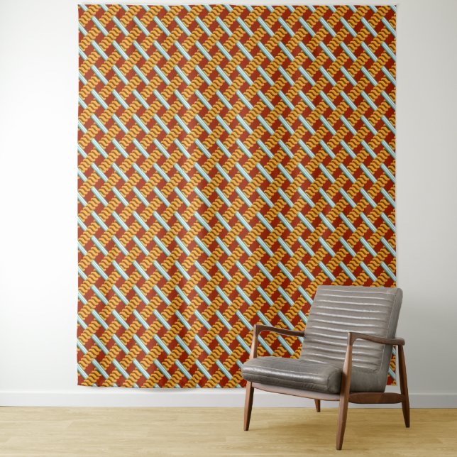 Rope & Pipe Tapestry (In Situ)