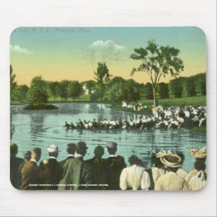 Rope Pull, Campus Pond Mouse Pad
