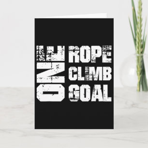 Rope Solo Climbing Rock Climbing Card