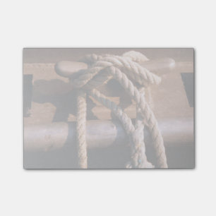Rope Tied To A Boat Tie Post-it Notes