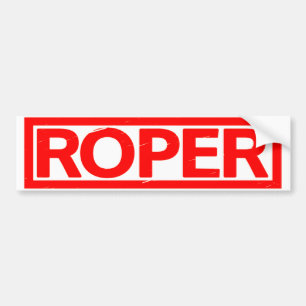 Roper Stamp Bumper Sticker