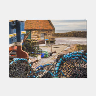 Ropes And Lobster Pots   Pittenweem, Scotland Doormat