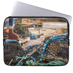 Ropes And Lobster Pots Pittenweem, Scotland Laptop Sleeve
