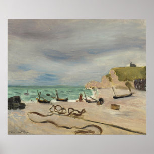 Ropes on the Beach Étretat Matisse Poster