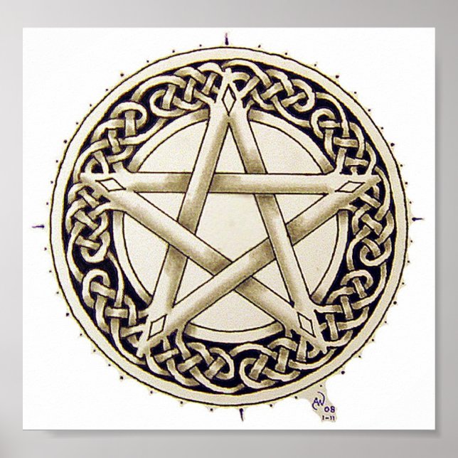 Ropework Pentacle Poster (Front)