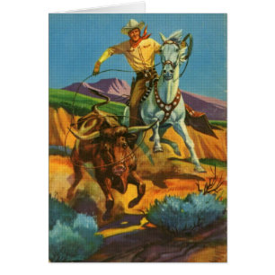 Roping a Steer