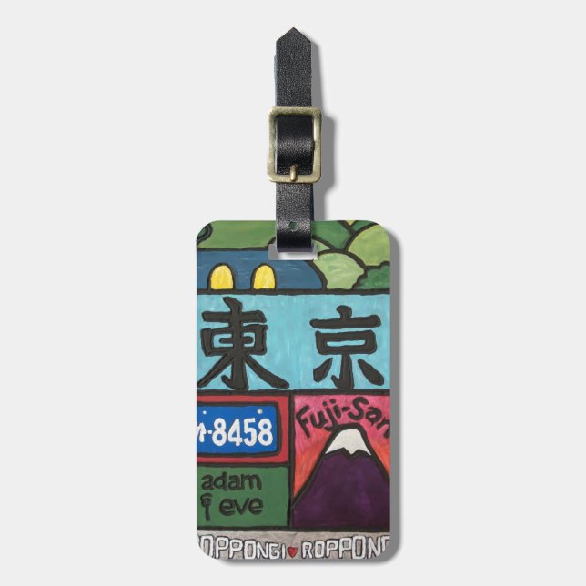 Roppongi Luggage Tag (Front Vertical)