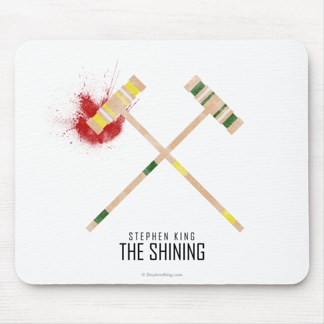 Roque Mallet Swing Mouse Pad (Front)