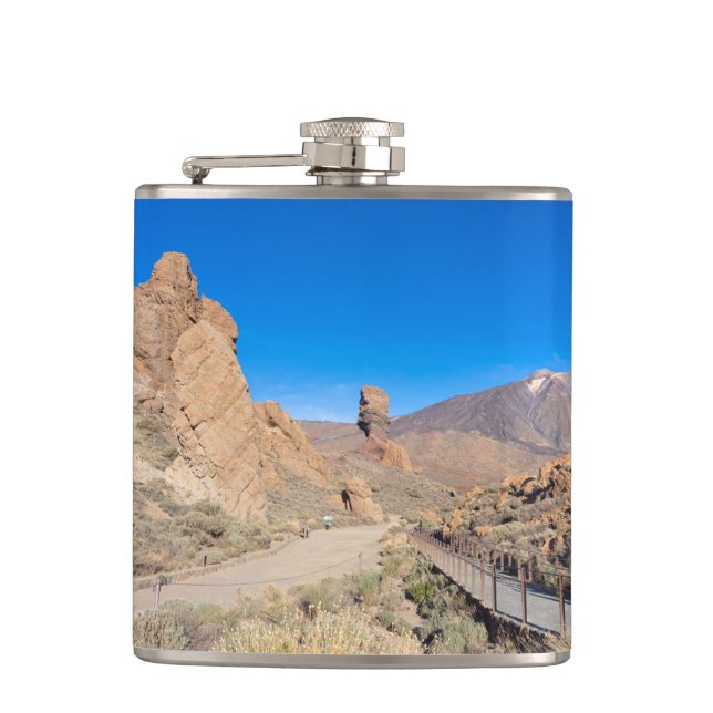 Roques de Garcia Hip Flask (Front)