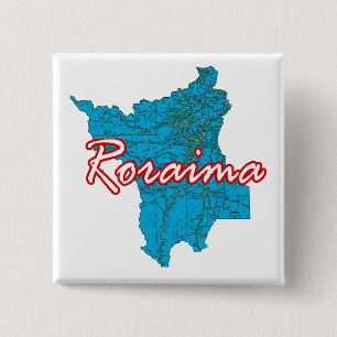 Roraima 15 Cm Square Badge