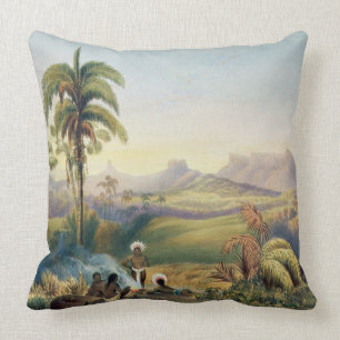 Roraima, a Remarkable Range of Sandstone Mountains Cushion