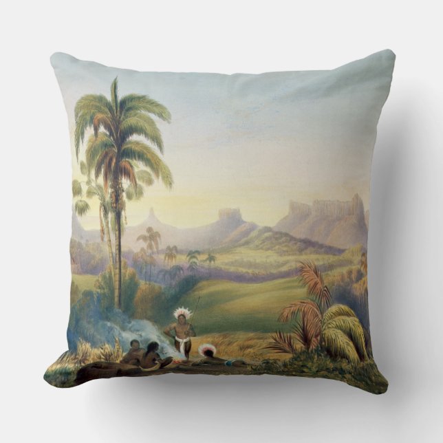 Roraima, a Remarkable Range of Sandstone Mountains Cushion (Front)