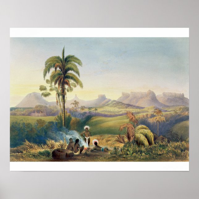 Roraima, a Remarkable Range of Sandstone Mountains Poster (Front)