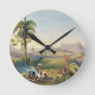Roraima, a Remarkable Range of Sandstone Mountains Round Clock